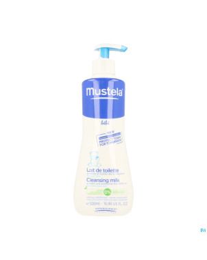 Mustela ps lait de toilette nf fl pompe 500ml