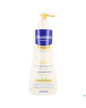 Mustela ps lait de toilette nf fl pompe 500ml