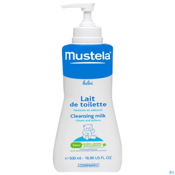 Mustela ps lait de toilette nf fl pompe 500ml