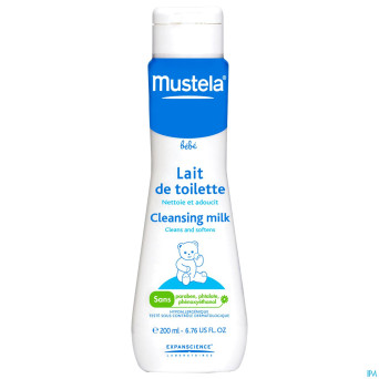 Mustela ps lait de toilette fl 200ml