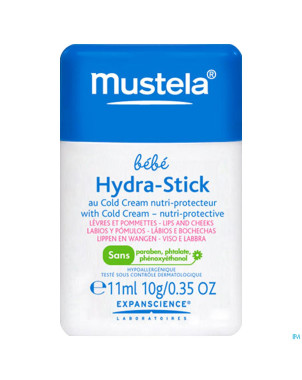 Mustela ps cold cream hydra nf    stick 10g