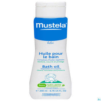 Mustela bb huile pour le bain 200ml