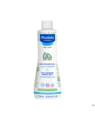 Mustela pn bain mousse eveil  fl 750ml