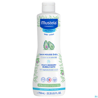 Mustela pn bain mousse eveil  fl 750ml