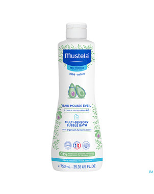 Mustela pn bain mousse eveil  fl 750ml
