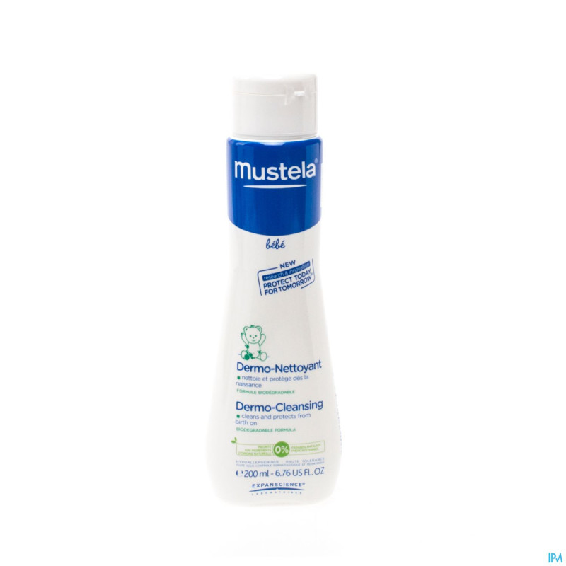 Mustela bb dermo nettoyant s/savon nf    fl 200ml
