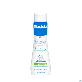 Mustela bb dermo nettoyant s/savon nf    fl 200ml