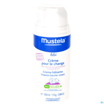 Mustela bb creme change nf    fl pompe 100ml