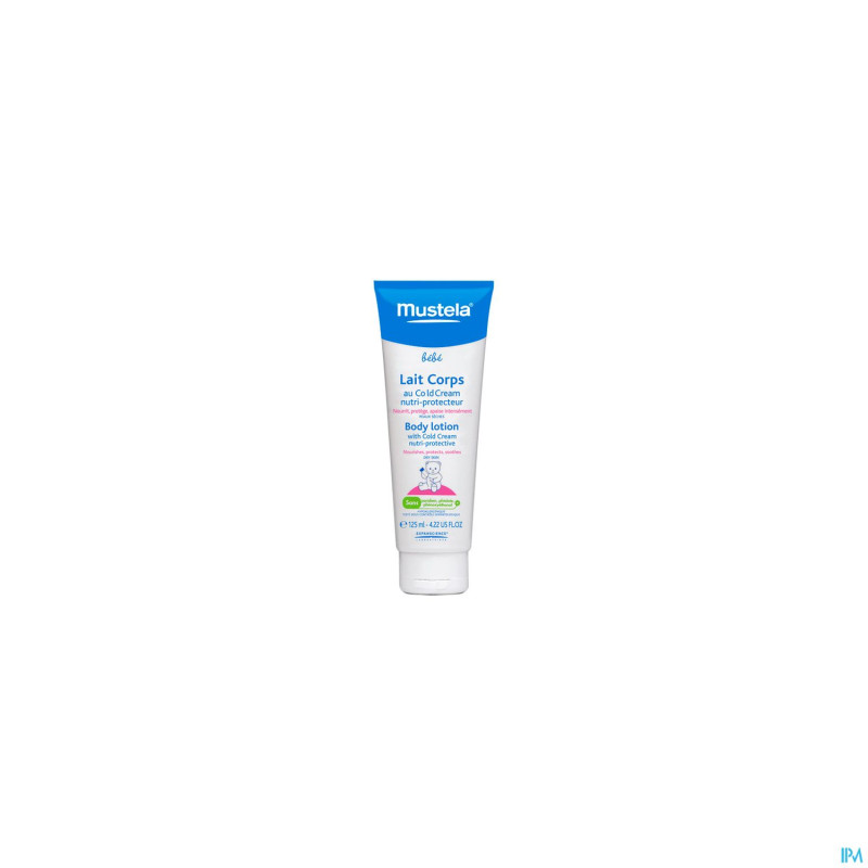 Mustela bb lait corps cold cream nf tube 125ml