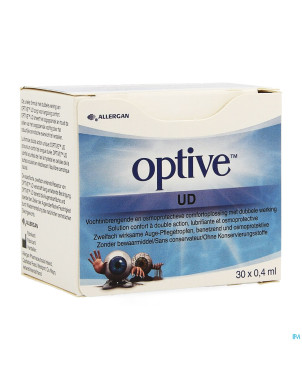 Optive solution confort dble act.ster ud  30x0,4ml