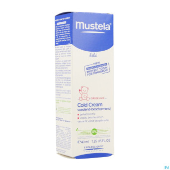 Mustela bb cold cream visage creme nf tube 40ml