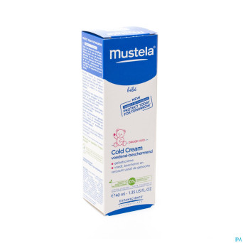 Mustela bb cold cream visage creme nf tube 40ml