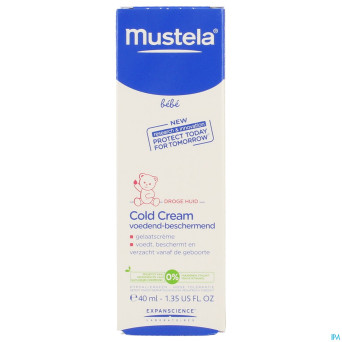 Mustela bb cold cream visage creme nf tube 40ml