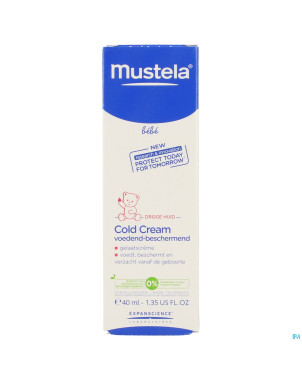 Mustela bb cold cream visage creme nf tube 40ml