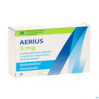 Aerius 5 mg comp orodispersibles 30 x 5 mg