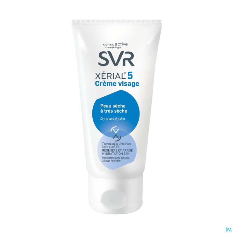 Xerial 5 creme visage    tube  50ml