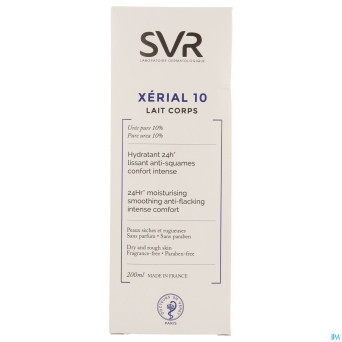 Xerial 10 lait corps nf  tube 200ml