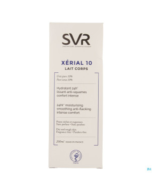 Xerial 10 lait corps nf  tube 200ml