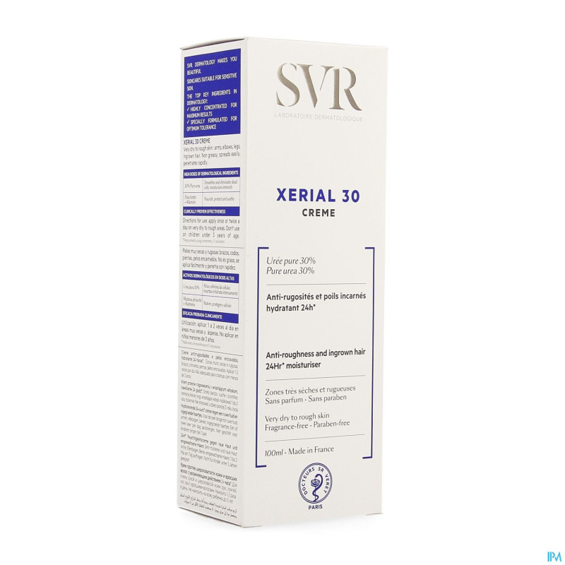 Xerial 30 creme corps    tube 100ml
