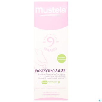 Mustela 9m baume allaitement creme    tube 30ml