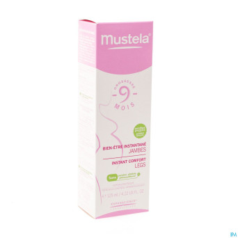 Mustela 9m bien-etre inst.jambes gel nf tube 125ml