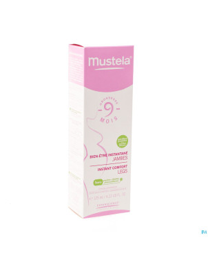 Mustela 9m bien-etre inst.jambes gel nf tube 125ml
