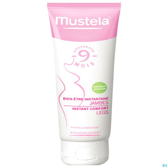 Mustela 9m bien-etre inst.jambes gel nf tube 125ml