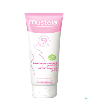 Mustela 9m bien-etre inst.jambes gel nf tube 125ml