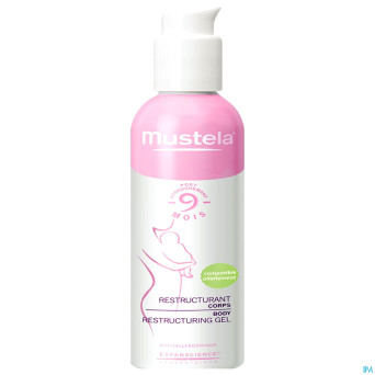 Mustela 9m restructurant corps p.accouch. nf 200ml