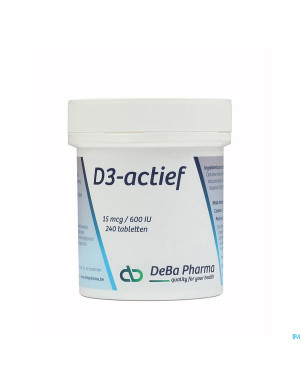 D3-actif    comp 240x15mcg    deba