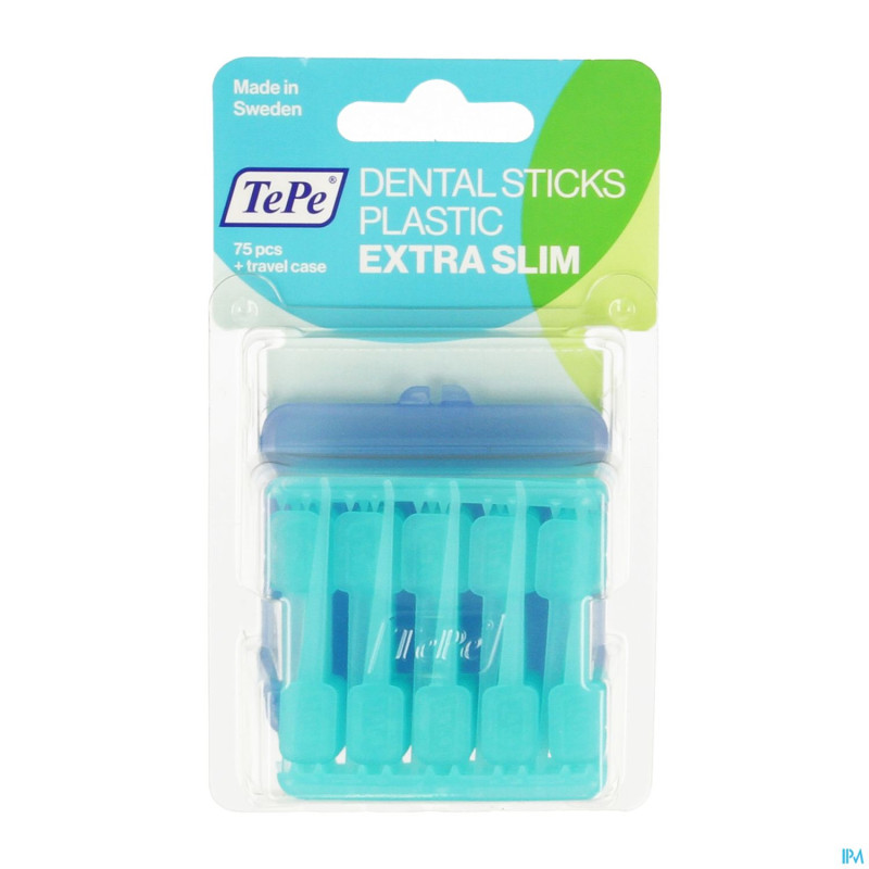 Tepe interdental sticks plastic 75 + travel case