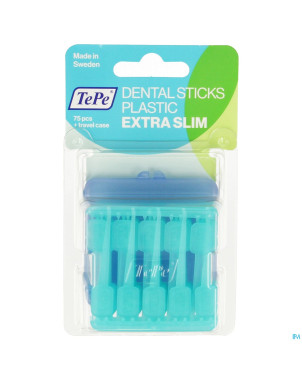 Tepe interdental sticks plastic 75 + travel case