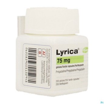 Lyrica  75mg caps durs 200 x  75mg
