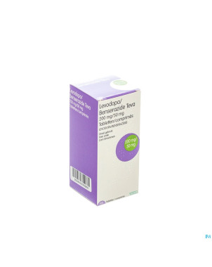 Levodopa benserazide teva tabs 100 x 200 mg/50 mg