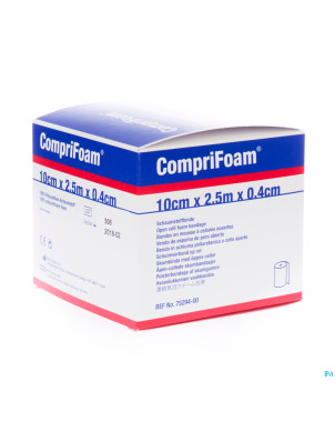 Comprifoam 10cm x 2,5m x 0,4cm 1 7529400