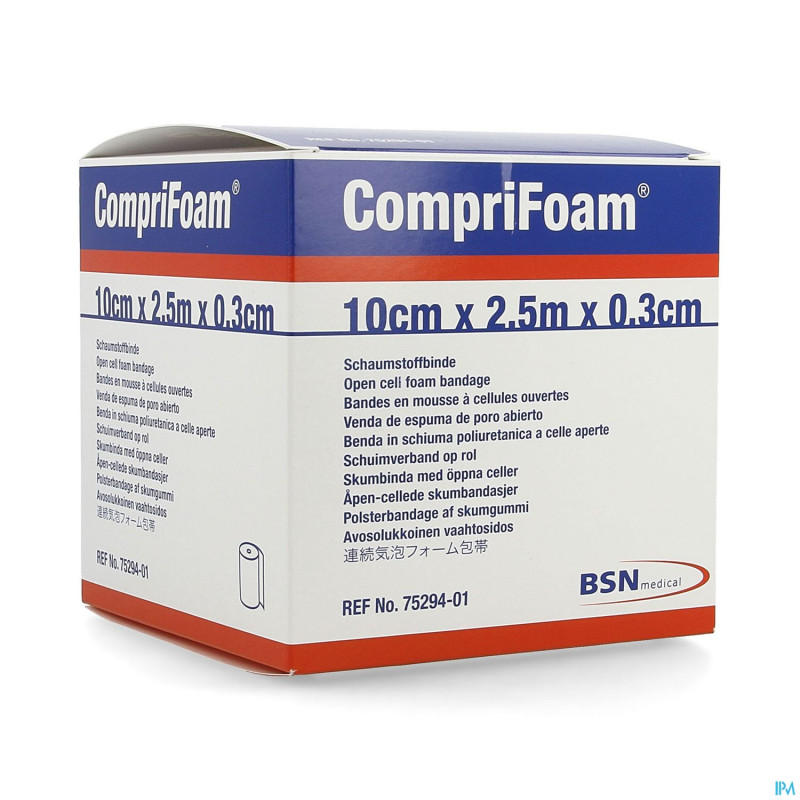 Comprifoam 10cm x 2,5m x 0,3cm 1 7529401