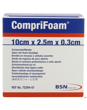 Comprifoam 10cm x 2,5m x 0,3cm 1 7529401
