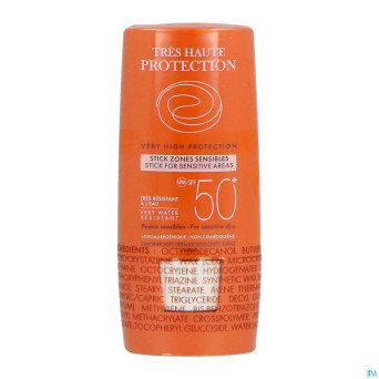 Avene sol ip50+ stick large zone sensible    10g
