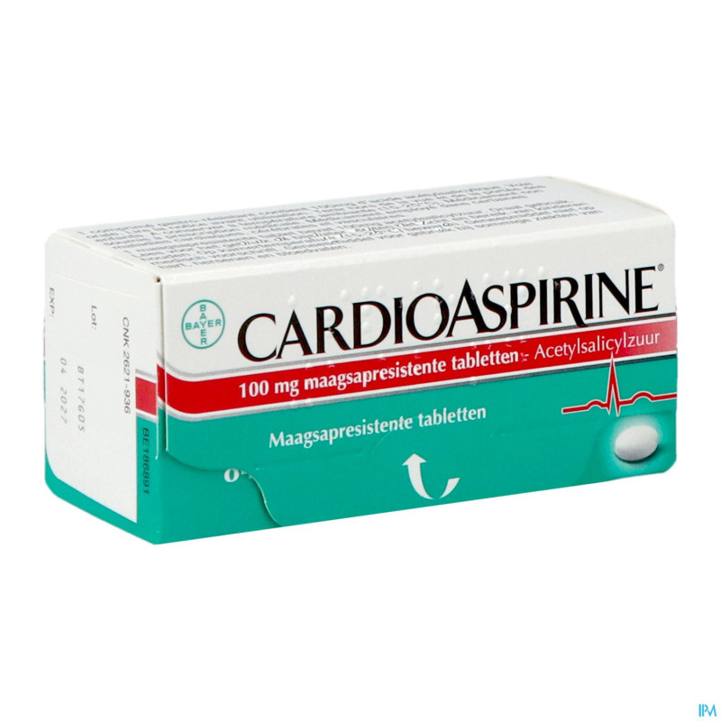 Cardioaspirine gastro resist. tabl 84 x 100mg