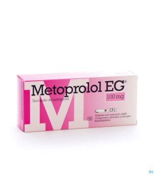 Metoprolol 100mg eg comp liber prol 56x100mg