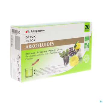Arkofluide detox    amp 20x15ml cfr 3179660