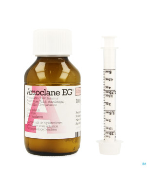 Amoclane eg 125mg/31,25mg/5ml susp.buvable  100ml