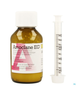 Amoclane eg 250mg/62,5mg/5ml susp.buvable 100ml