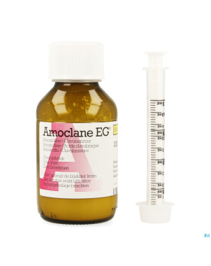 Amoclane eg 250mg/62,5mg/5ml susp.buvable 100ml