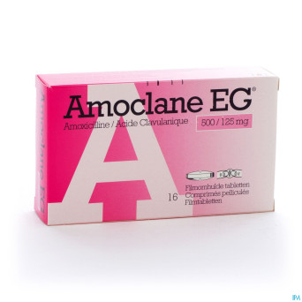 Amoclane eg 500mg/125mg comp pell 16