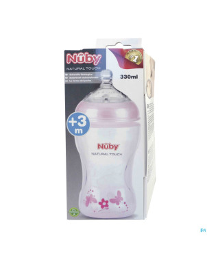 Nuby nt biber propyl.deco 300ml + tetine medium
