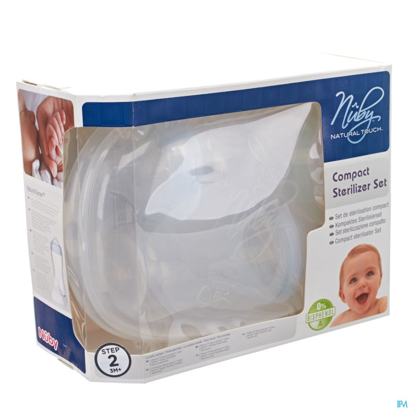 Nuby nt sterilisateur voyage pour 2x330ml
