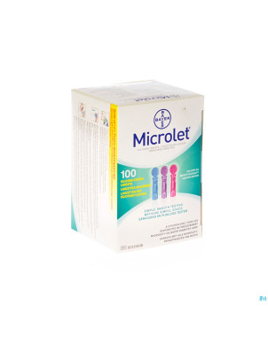 Ascencia microlet lancettes ster couleur 100