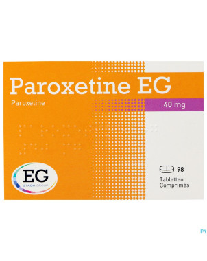 Paroxetine eg comp 98x40mg