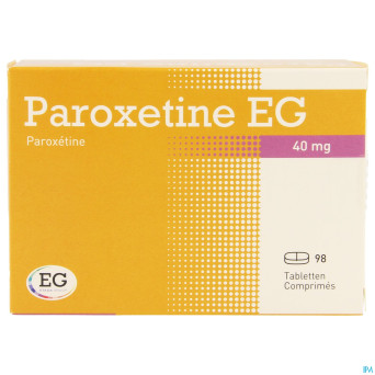 Paroxetine eg comp 98x40mg